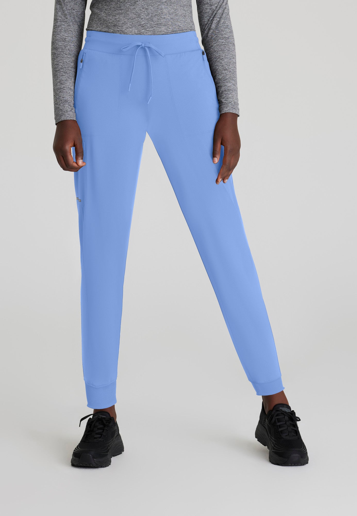 Pace Knit Jogger - Ciel Blue - Jen's Scrubs
